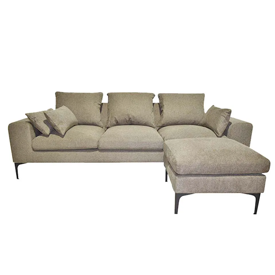 カウチソファCALM【送料・開梱設置無料】ブラウン