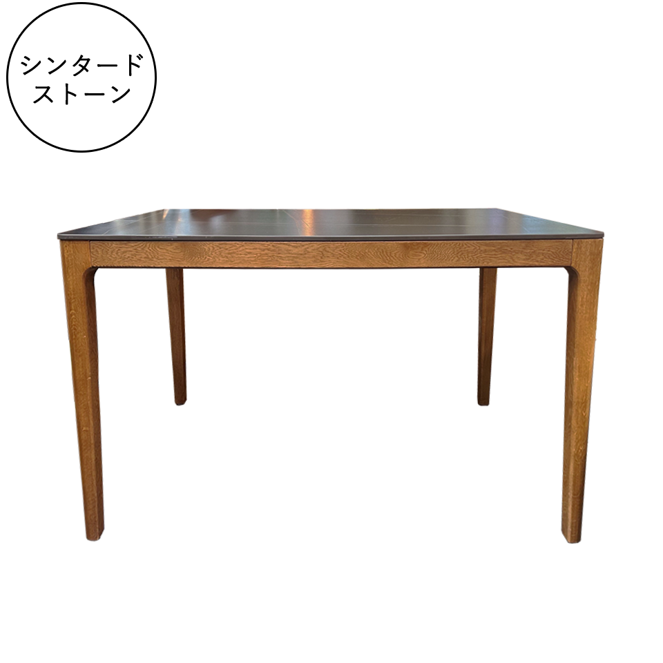 ダイニングテーブルCST-YB302-120【送料無料】ブラック/ウォールナット