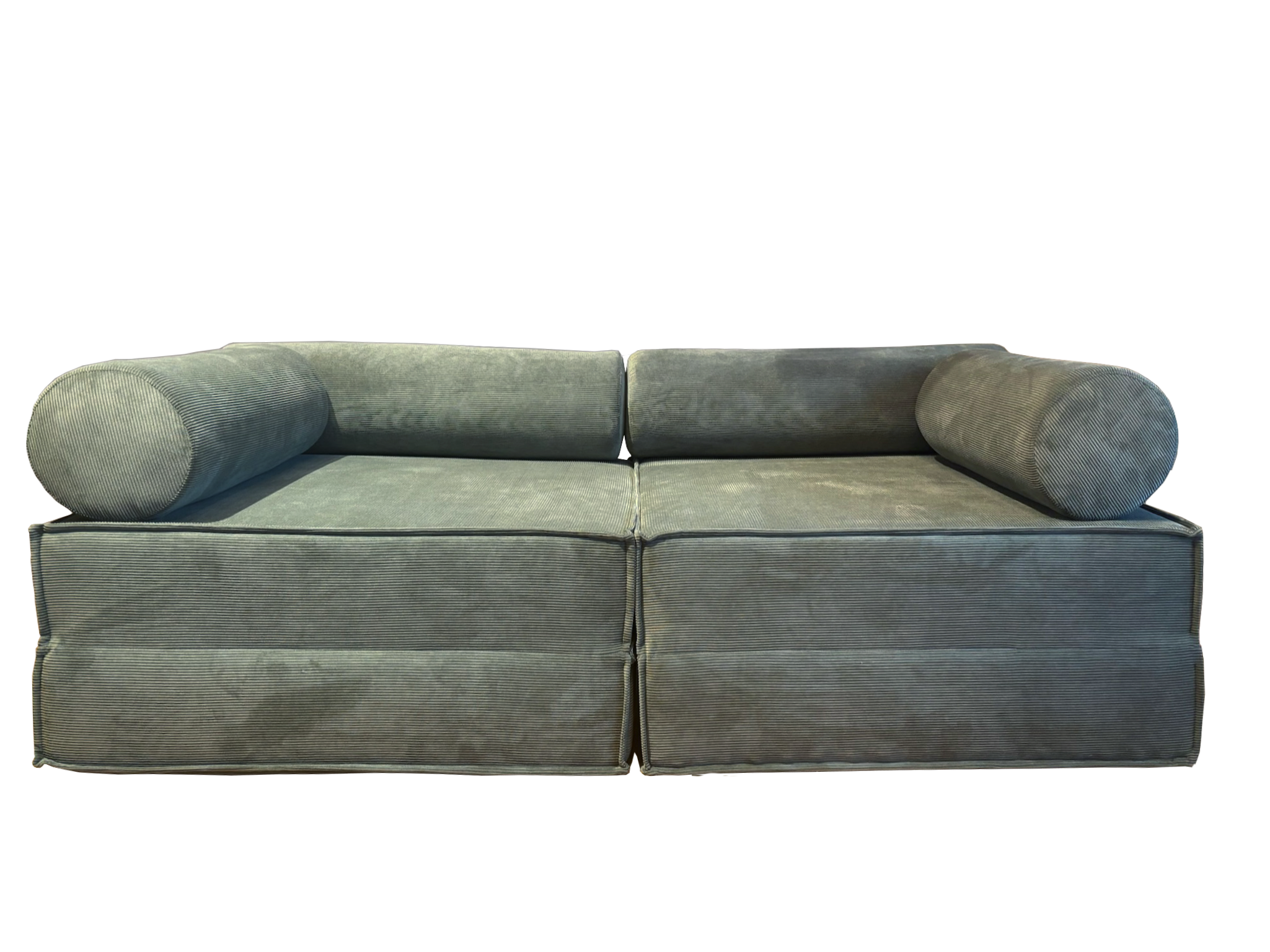 ソファFUTON 2人掛け【送料無料】グリーン