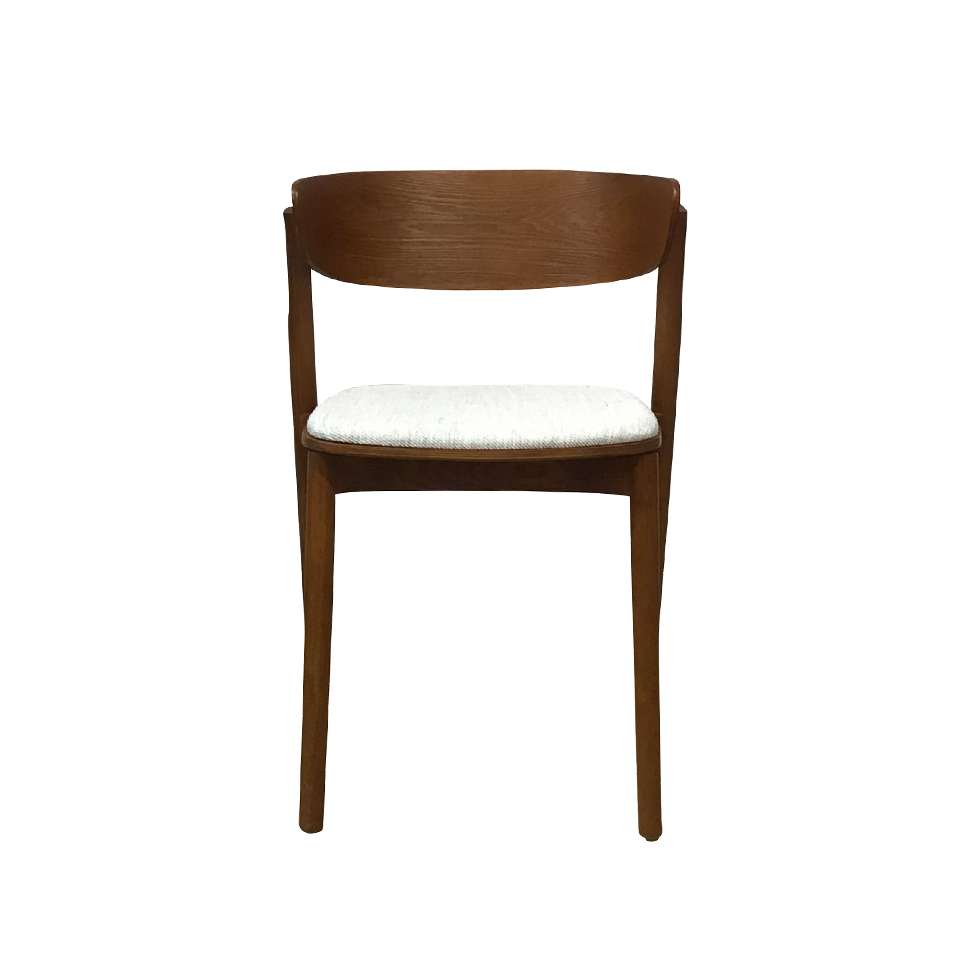 チェアWD-S263A【送料無料】ウォールナット/ライトグレー