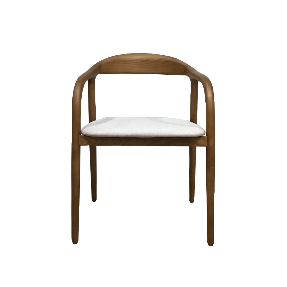 チェアC381【送料無料】ウォールナット／ライトグレー