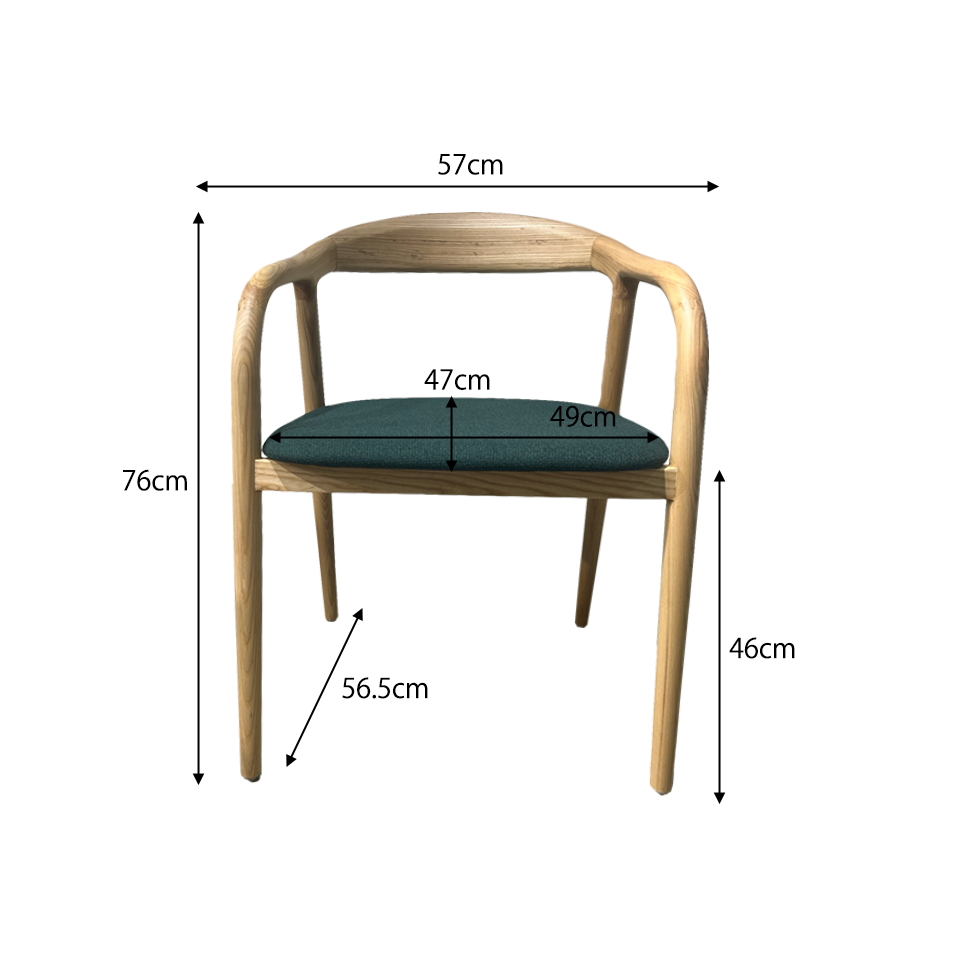 チェアC381【送料無料】ウォールナット／ライトグレー