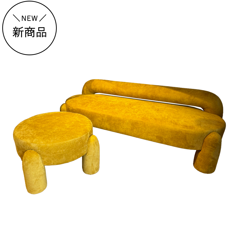 ソファセットMY-3079【送料・開梱設置無料】イエロー