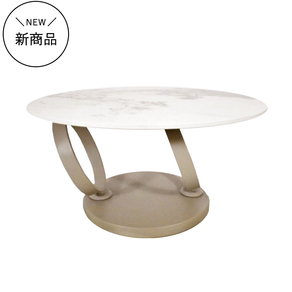 センターテーブルCT102【送料無料】 グレー／ライトブラウン