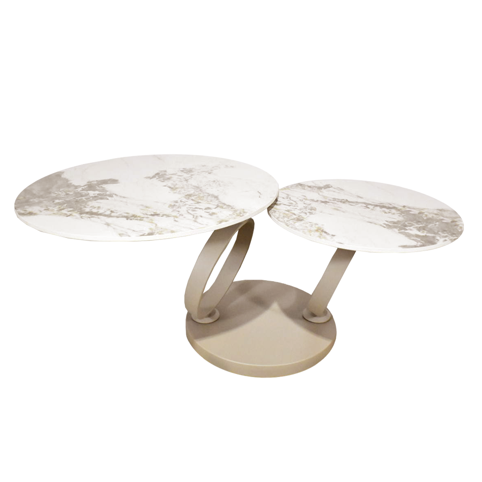 センターテーブルCT102【送料無料】 グレー／ライトブラウン