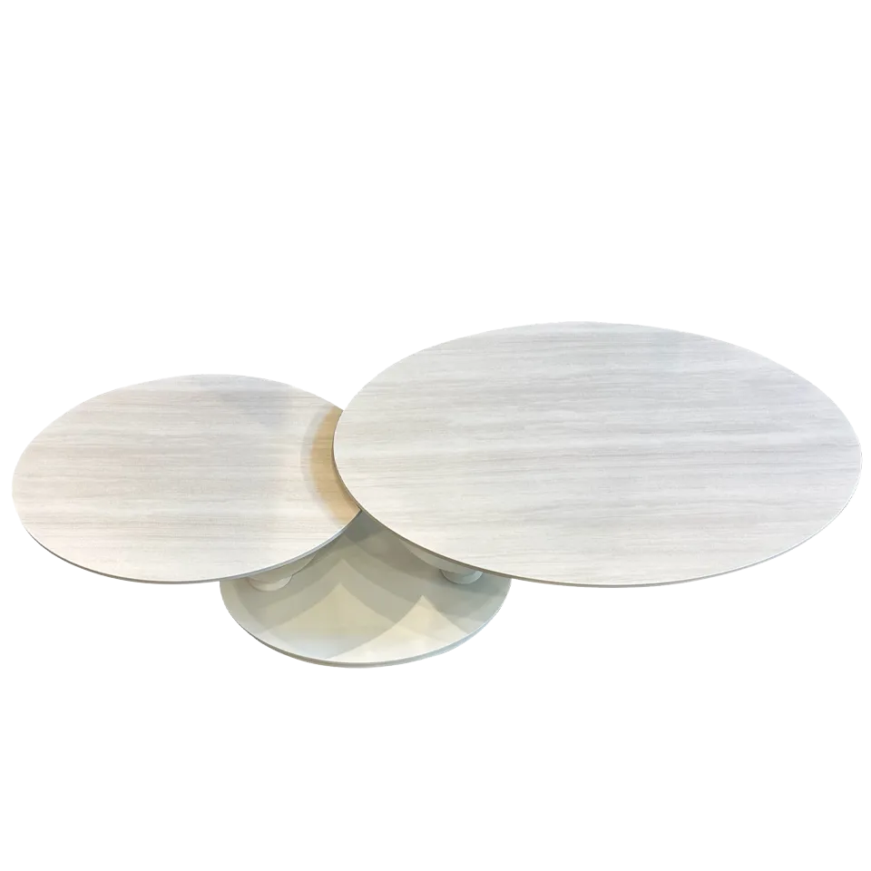 センターテーブル CT107【送料無料】ホワイト／ホワイト