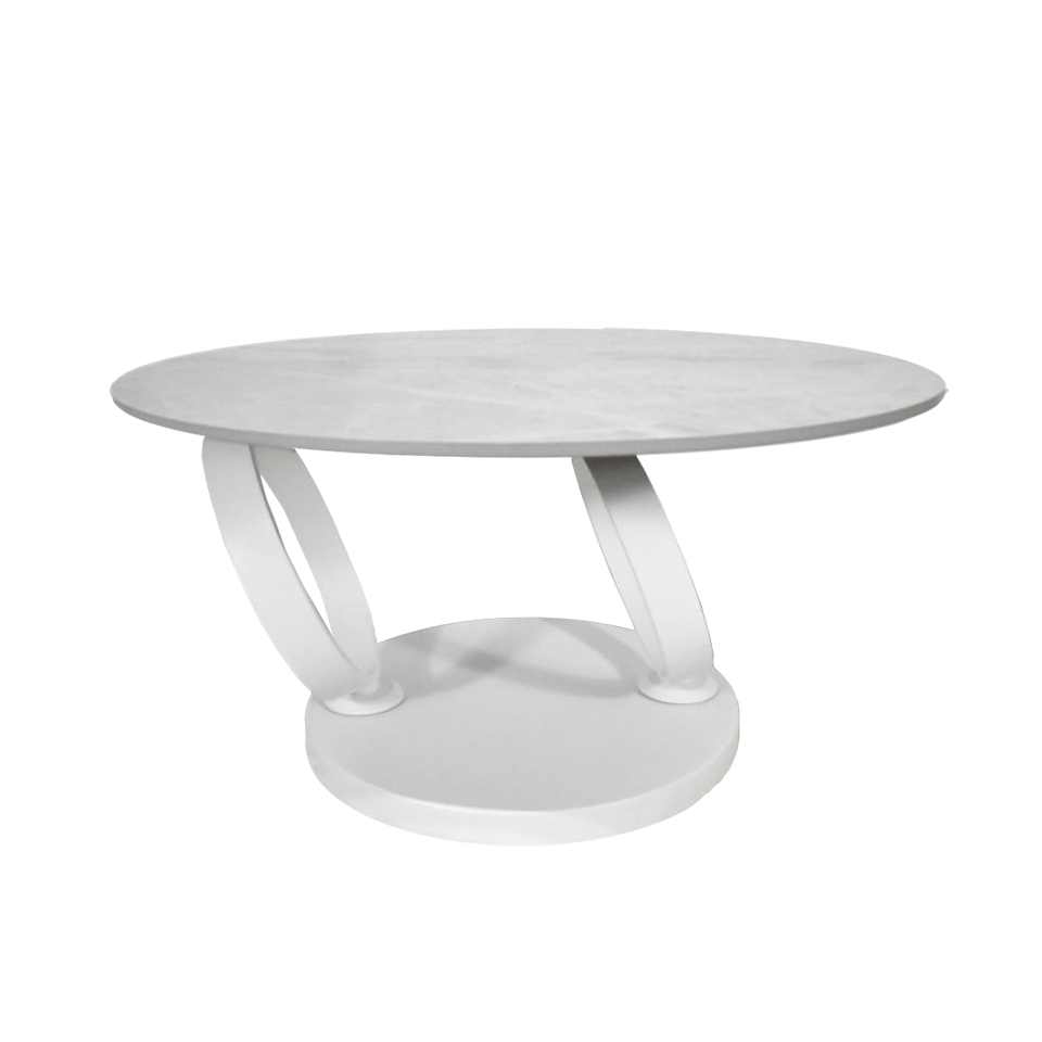 センターテーブルCT102【送料無料】 グレー／ホワイト