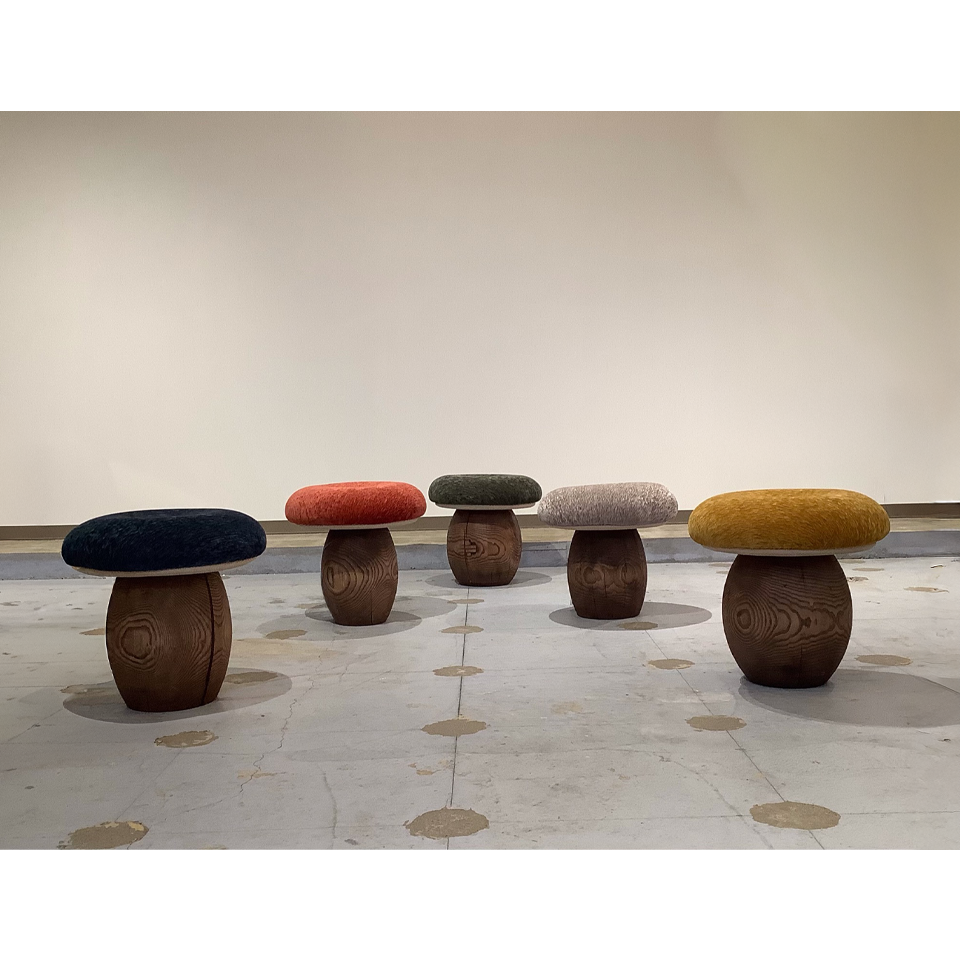 チェア マッシュルーム【送料無料】レッド