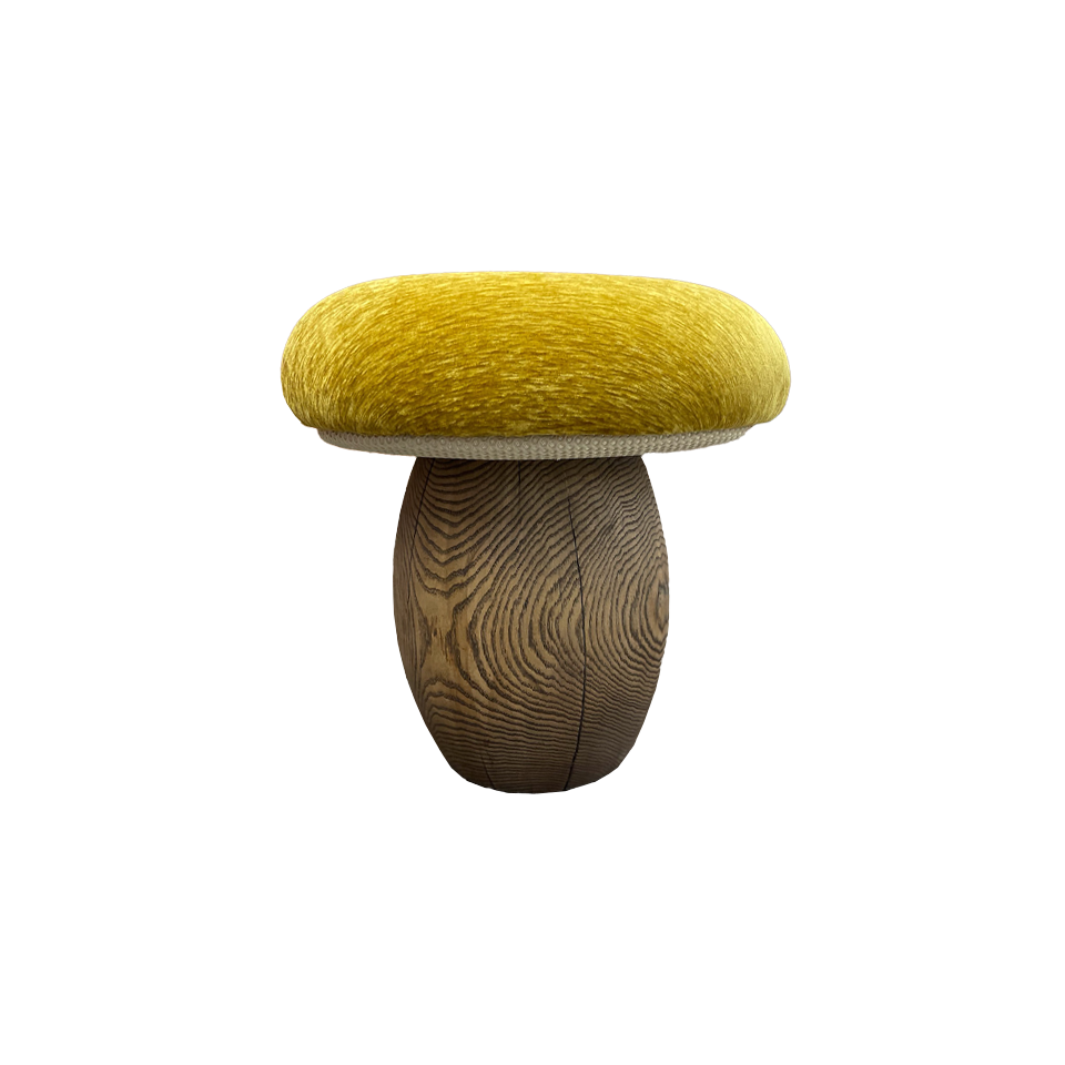 チェア マッシュルーム【送料無料】イエロー