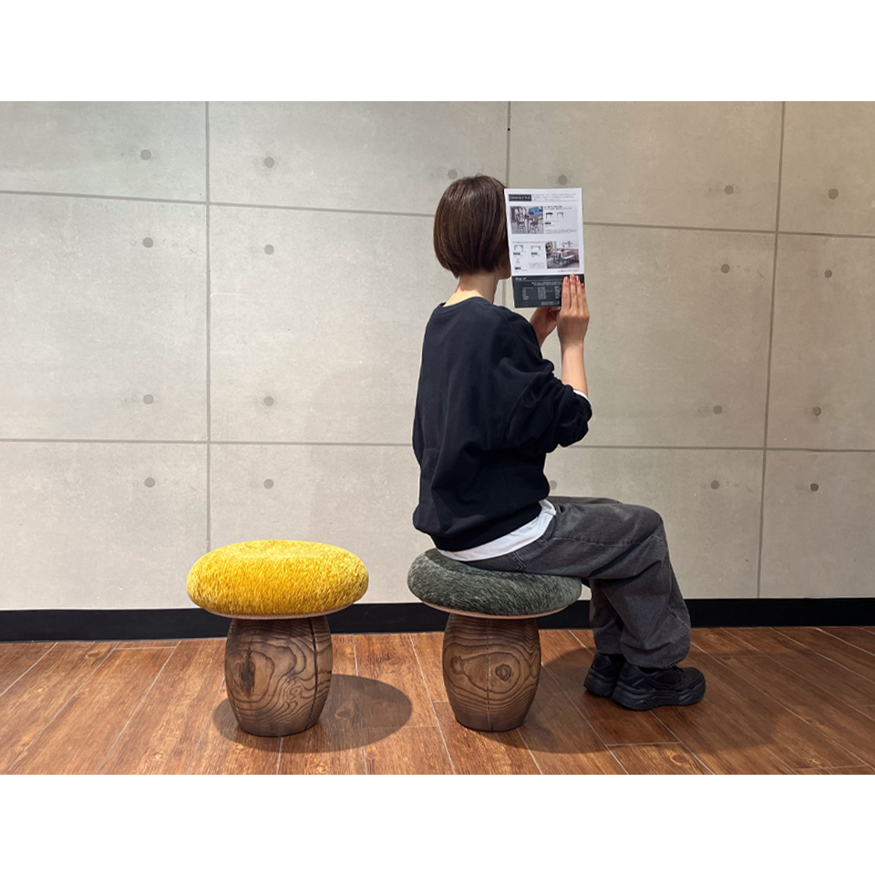 チェア マッシュルーム【送料無料】グリーン