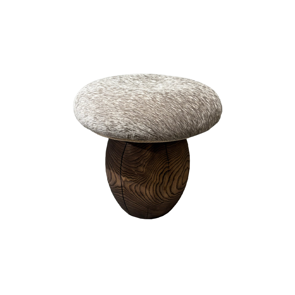 チェア マッシュルーム【送料無料】ライトグレー