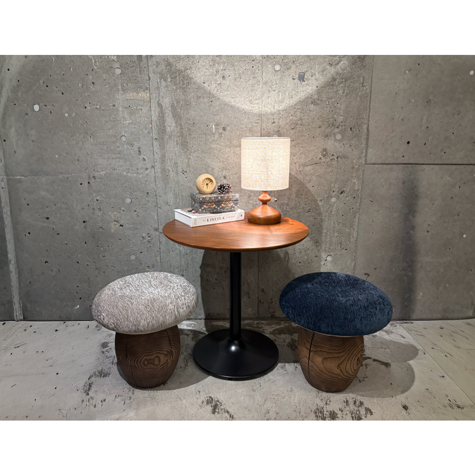 チェア マッシュルーム【送料無料】ライトグレー