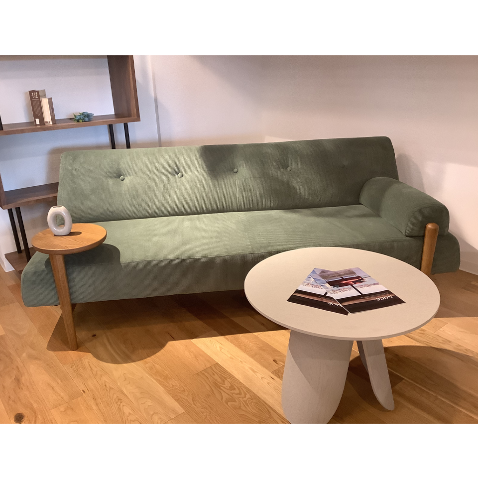 ローテーブルTT-S260D【送料無料】ライトグレー