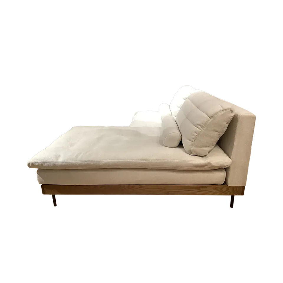 カウチソファ YU9671【送料・開梱設置無料】アイボリー