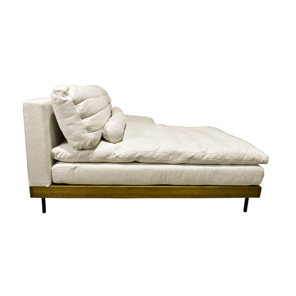 カウチソファ YU9671【送料・開梱設置無料】アイボリー