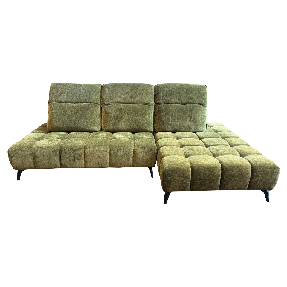 カウチソファYU6607【送料無料】グリーン