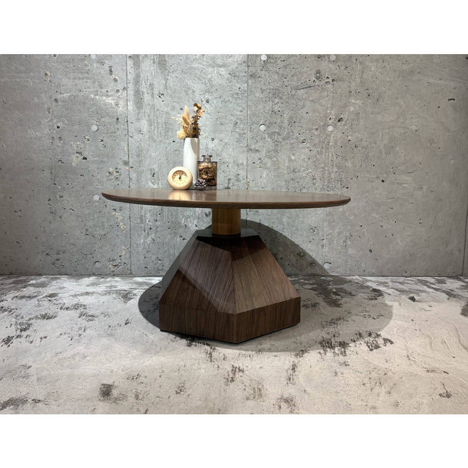 コーヒーテーブル9347-CT【送料無料】ウォールナット／ナチュラル