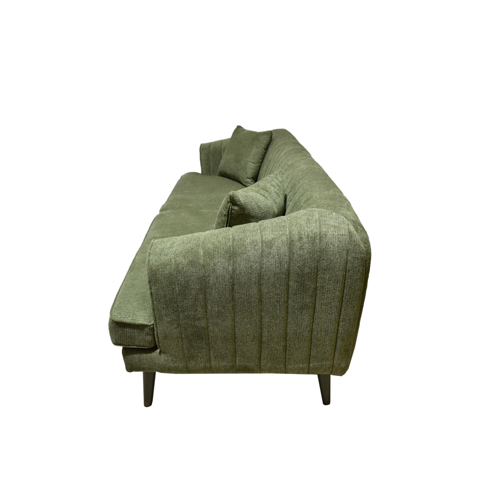 ソファSANTE 3人掛け【送料・開梱設置無料】グリーン