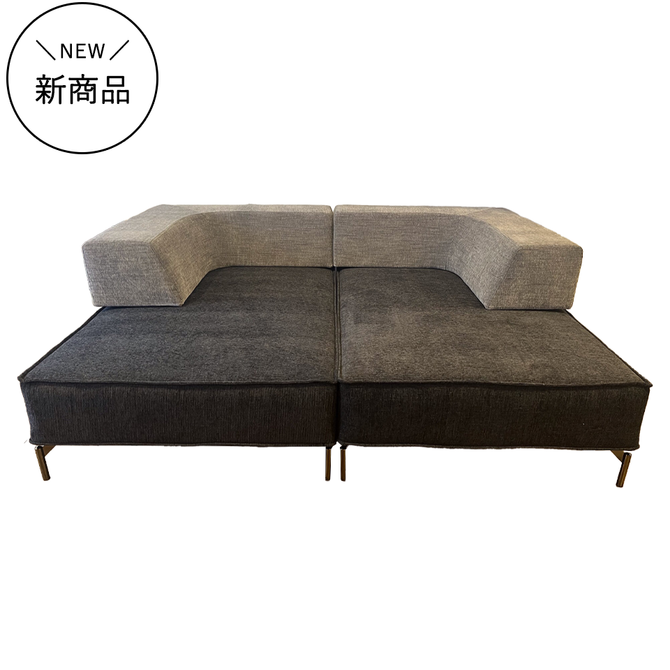 ソファFLEXIBLE【送料・開梱設置無料】ライトグレー