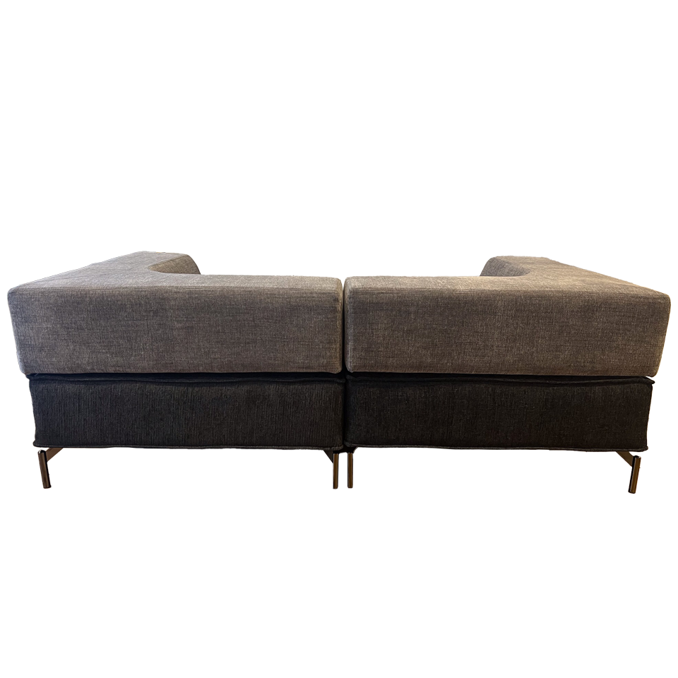 ソファFLEXIBLE【送料・開梱設置無料】ライトグレー