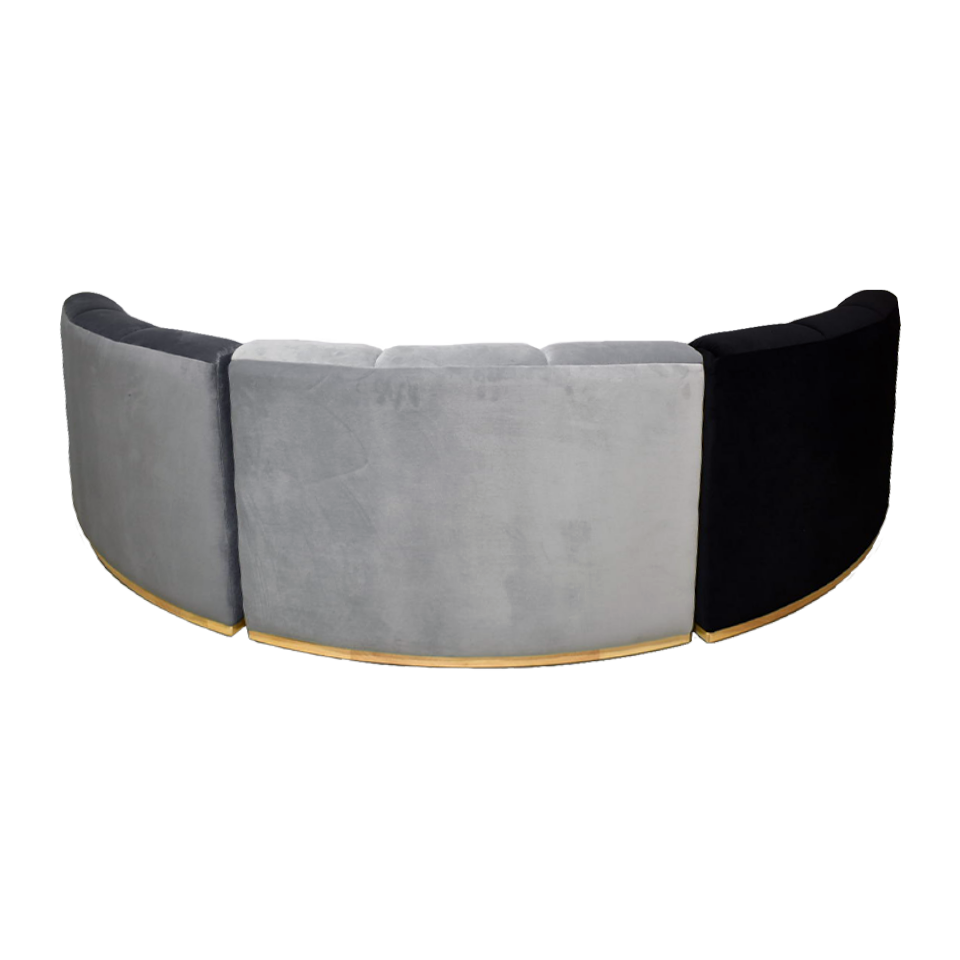 ソファNOVA３個セット【送料無料】グレー