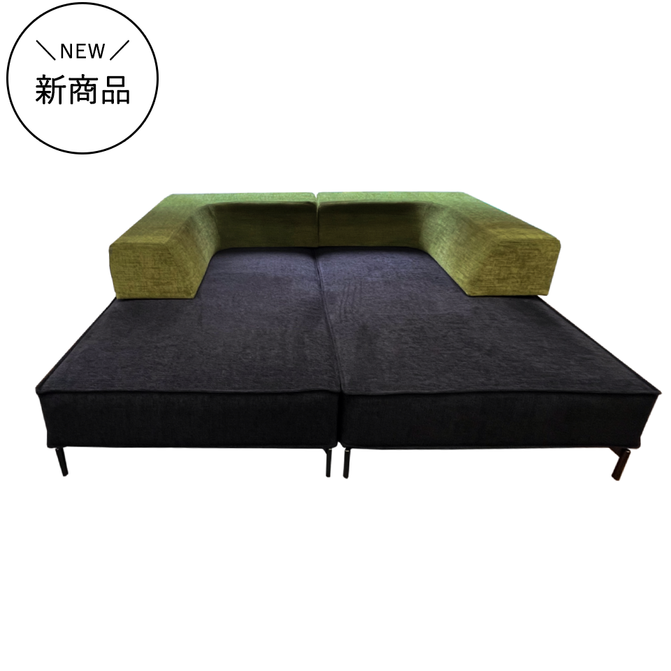 ソファFLEXIBLE【送料・開梱設置無料】グリーン