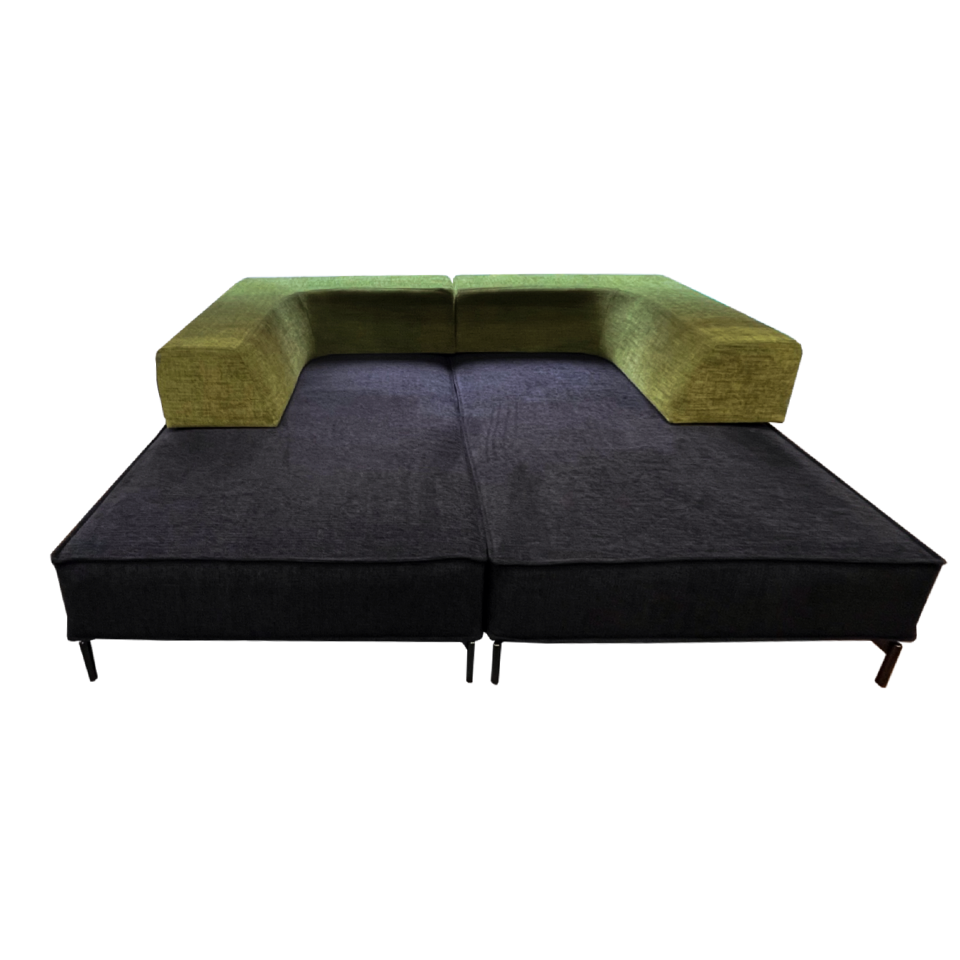 ソファFLEXIBLE【送料・開梱設置無料】グリーン