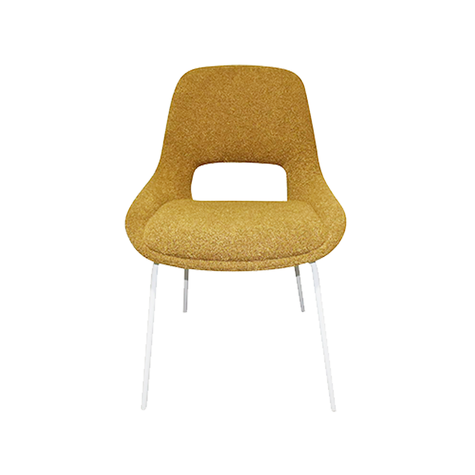 北欧ダイニングセットA／イエロー【送料無料】【セール価格】