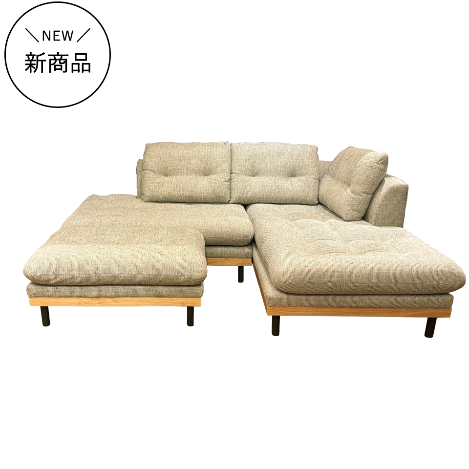 ソファNOOKO【送料無料・開梱設置無料】ライトグレー