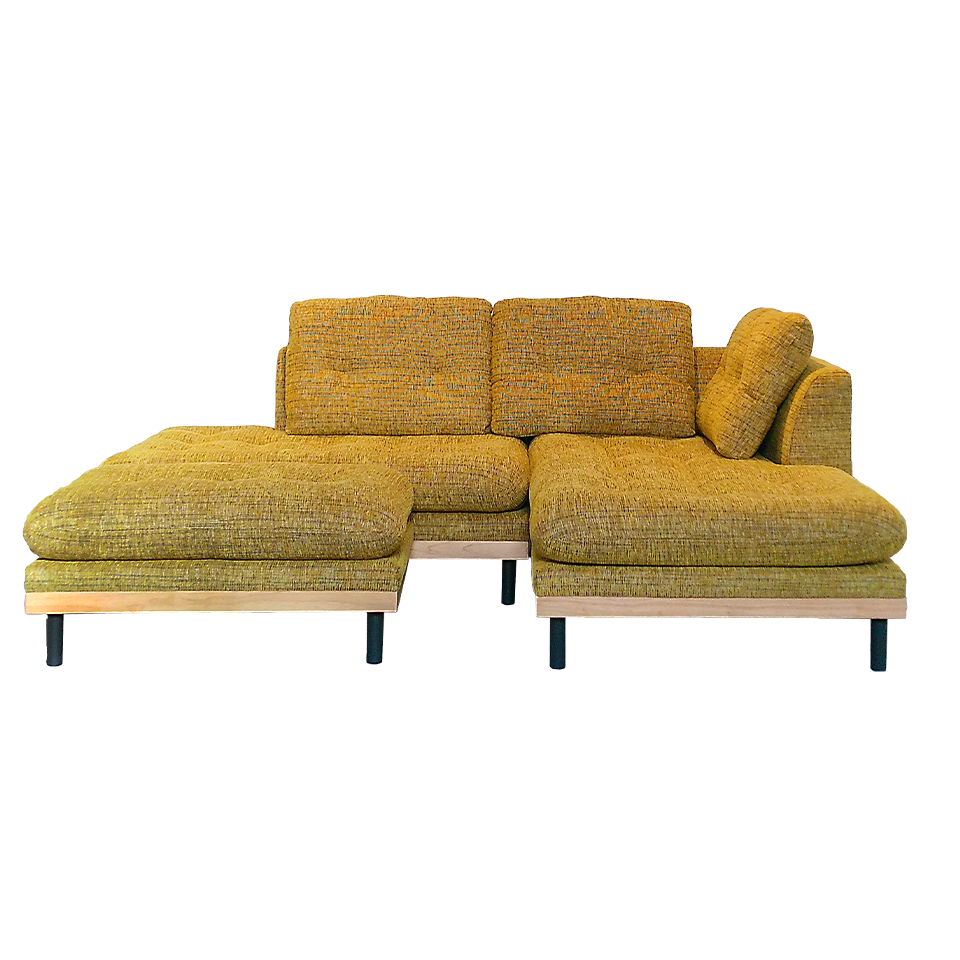 ソファNOOKO【送料無料・開梱設置無料】イエロー