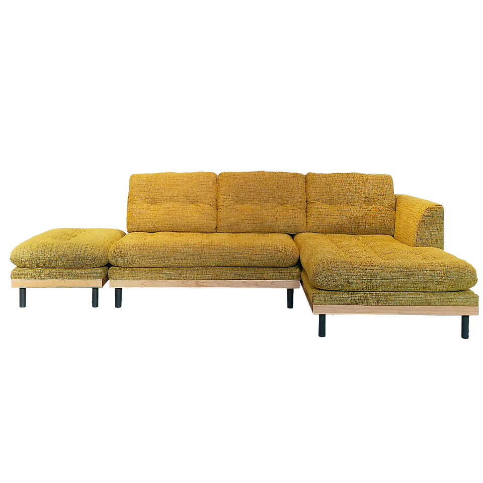 ソファNOOKO【送料無料・開梱設置無料】イエロー