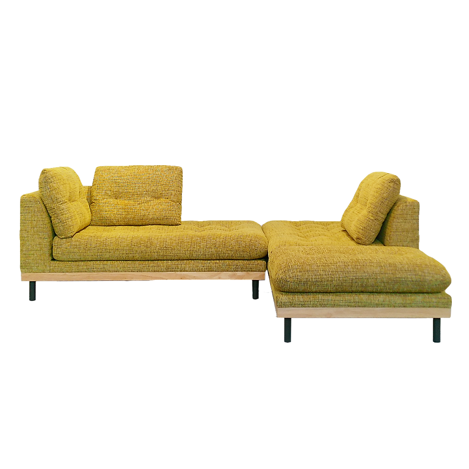 ソファNOOKO【送料無料・開梱設置無料】イエロー