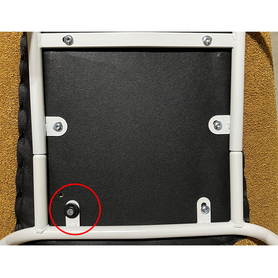 【アウトレット】チェアSDR3625【送料無料】イエロー