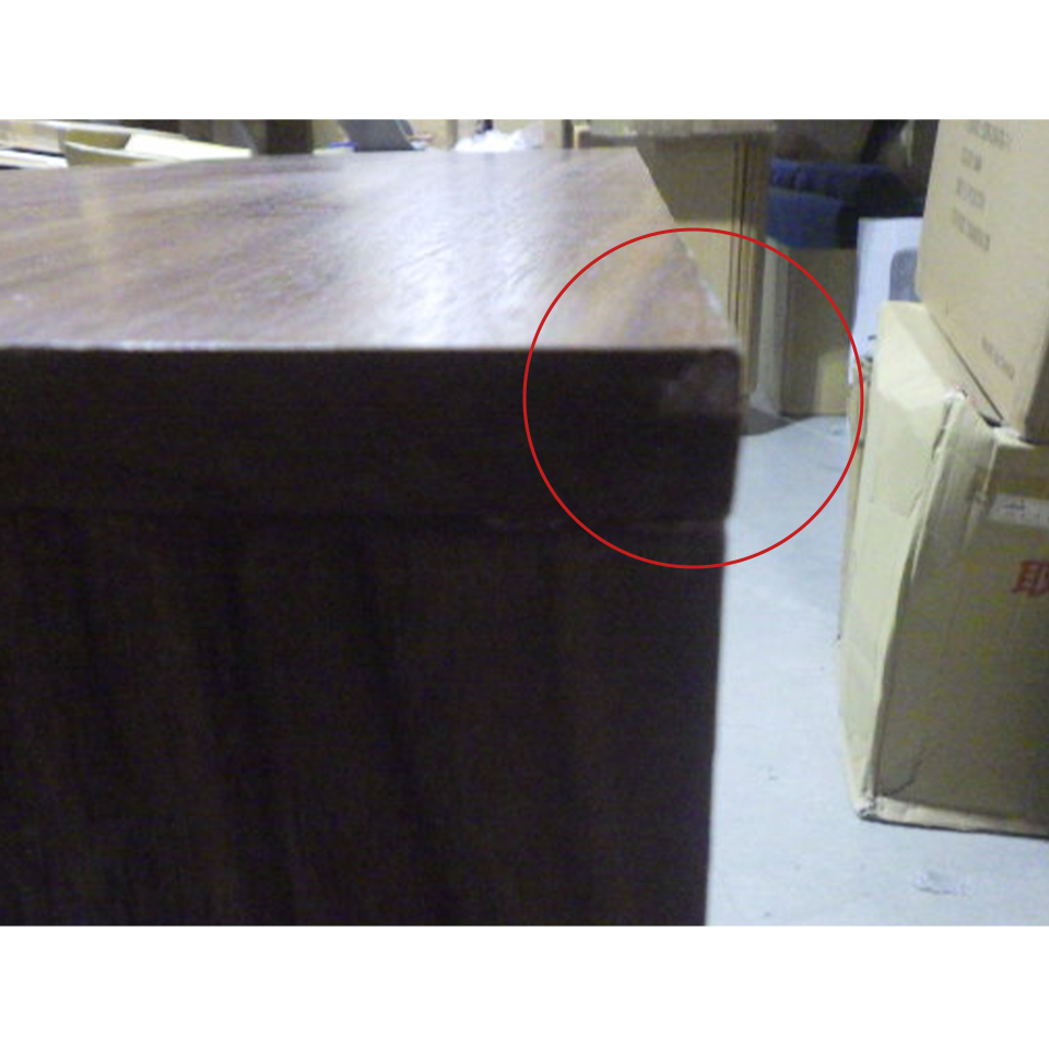 【アウトレット】キャビネットMUK006【送料無料】ウォールナット（オーク）