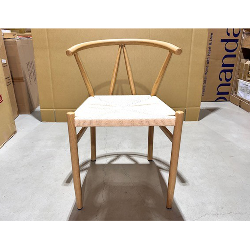 【アウトレット】チェアBR2514【送料無料】ナチュラル／ナチュラル