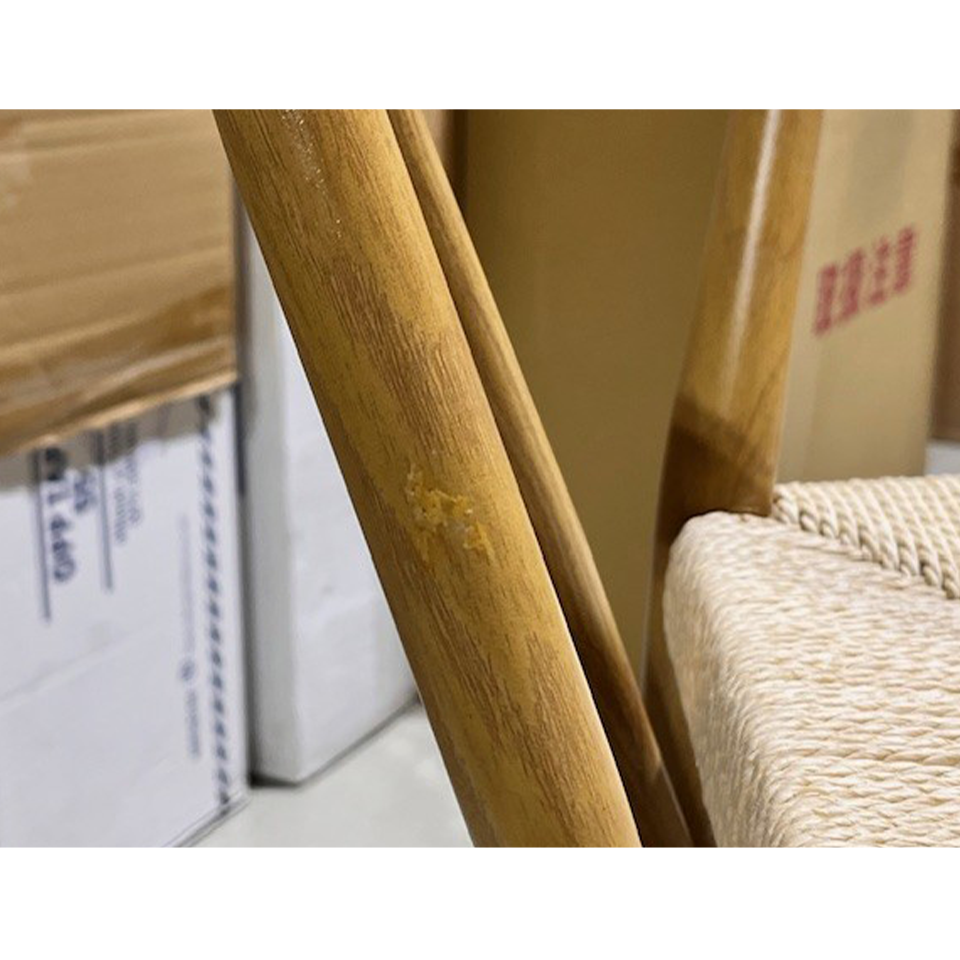 【アウトレット】チェアBR2514【送料無料】ナチュラル／ナチュラル