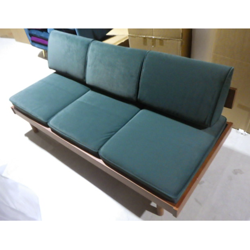 【アウトレット】ソファYU9279 3人掛け【送料・開梱設置無料】グリーン