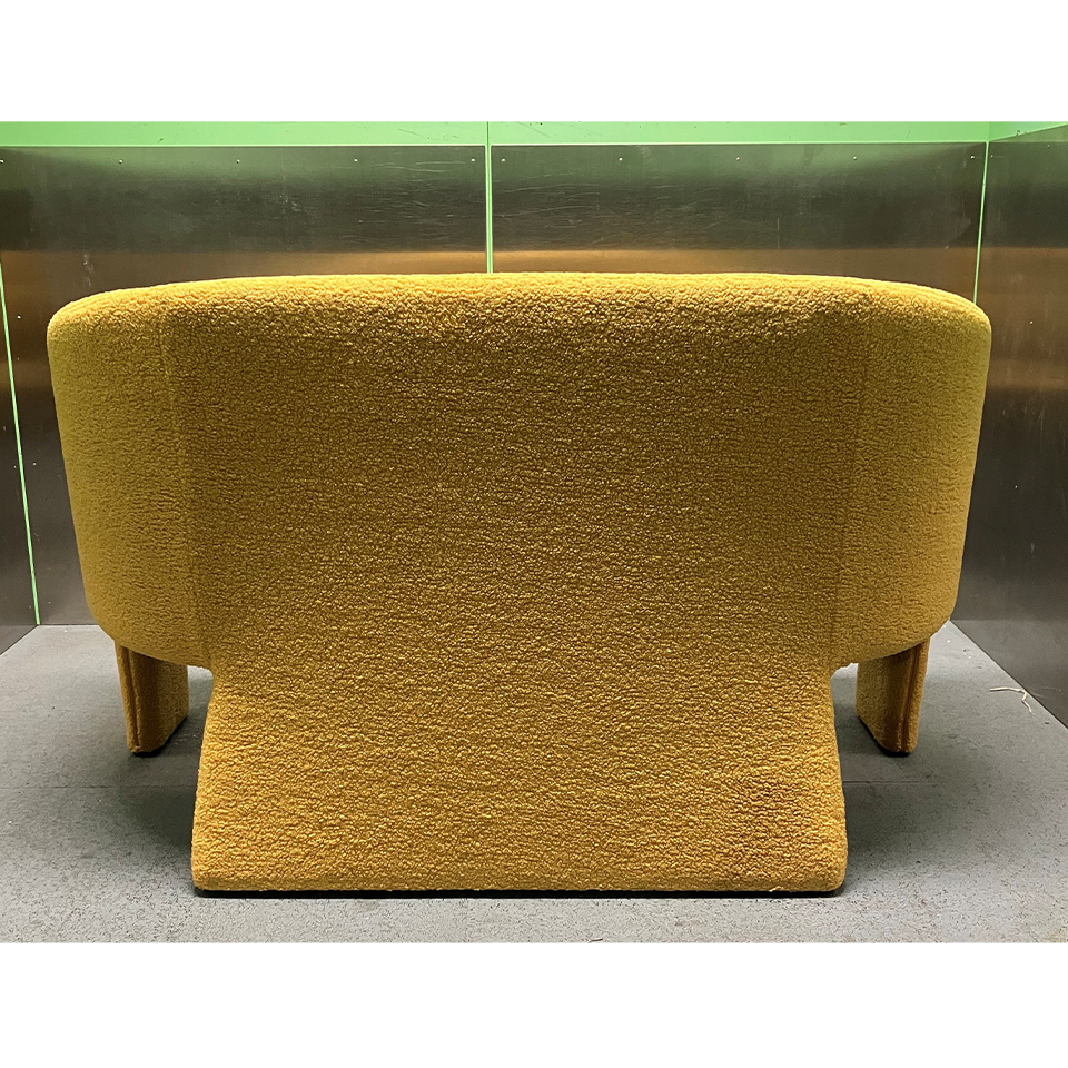 【アウトレット】ソファ90-345-2 2人掛け【送料・開梱設置無料】イエロー