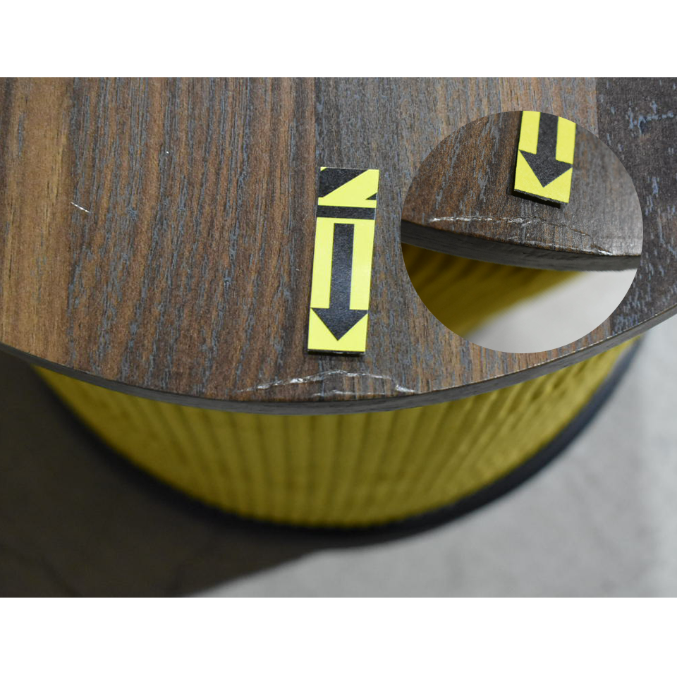 【アウトレット】スツール 2個セット CT014【送料無料】イエロー