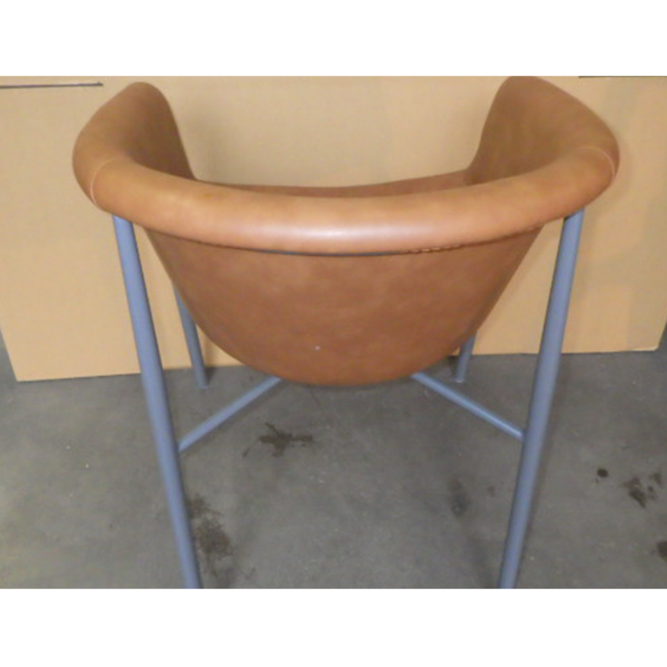 【アウトレット】チェアF802-F【送料無料】キャメル