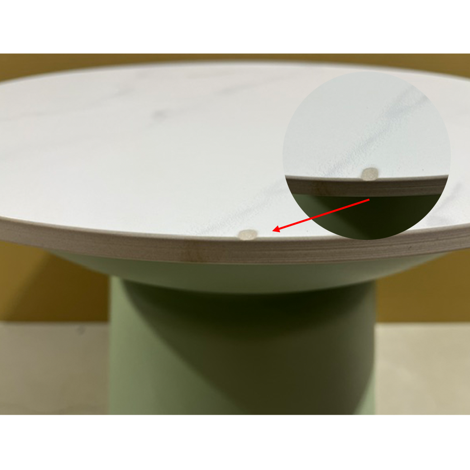 【アウトレット】コーヒーテーブルSCT-3104　グリーン【送料無料】