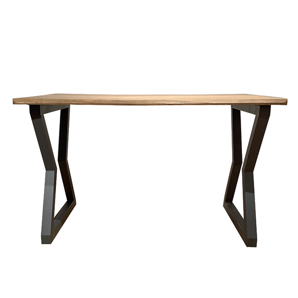 SDT-8885ダイニング【送料無料】（120天板）ナチュラル×（脚）グレー