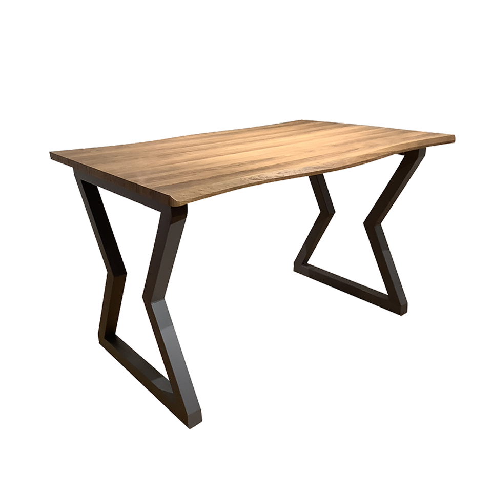 SDT-8885ダイニング【送料無料】（120天板）ナチュラル×（脚）グレー