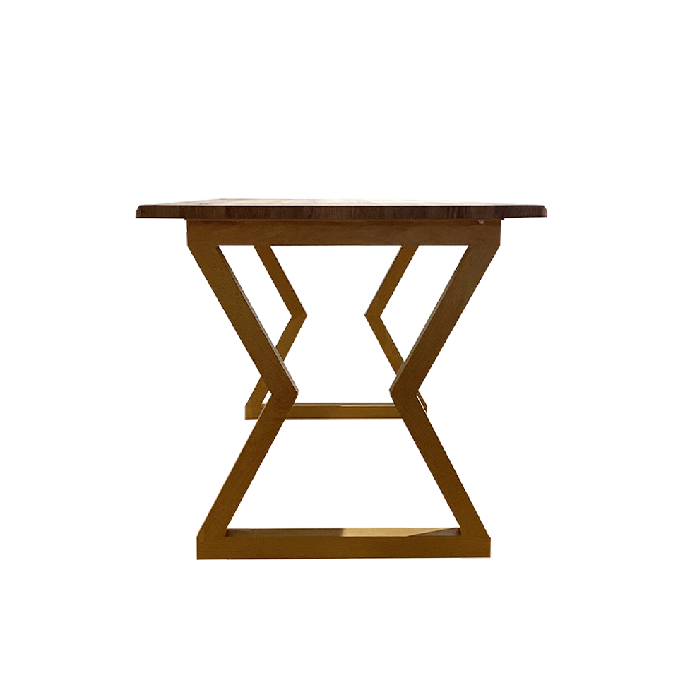 SDT-8885ダイニング【送料無料】（120天板）ナチュラル×（脚）ナチュラル