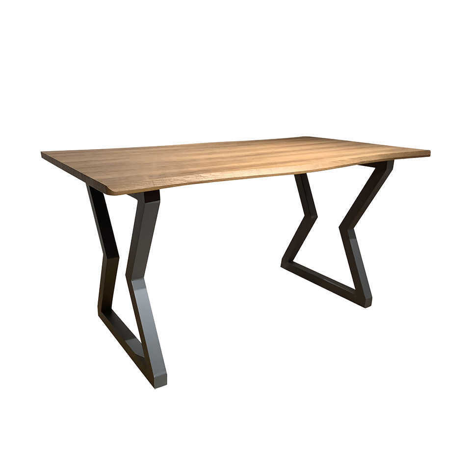 SDT-8885ダイニング【送料無料】（140天板）ナチュラル×（脚）グレー