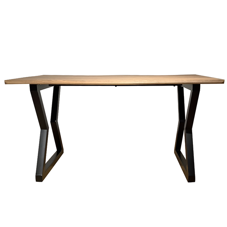 SDT-8885ダイニング【送料無料】（140天板）ナチュラル×（脚）ブラック