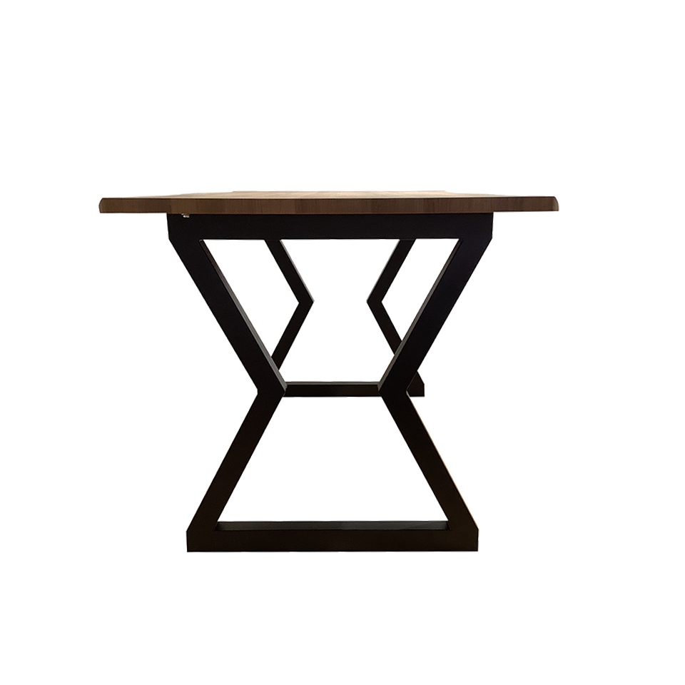 SDT-8885ダイニング【送料無料】（140天板）ナチュラル×（脚）ブラック