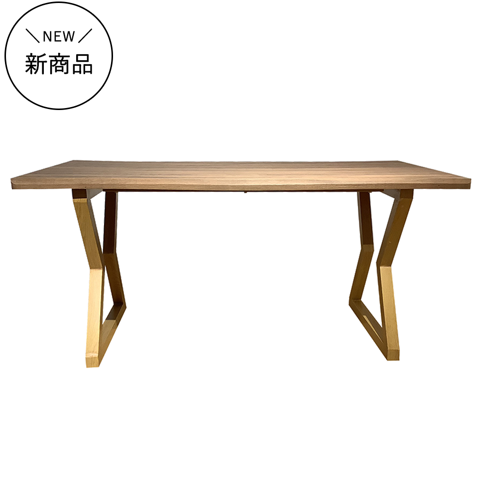 SDT-8885ダイニング【送料無料】（160天板）ナチュラル×（脚）ナチュラル