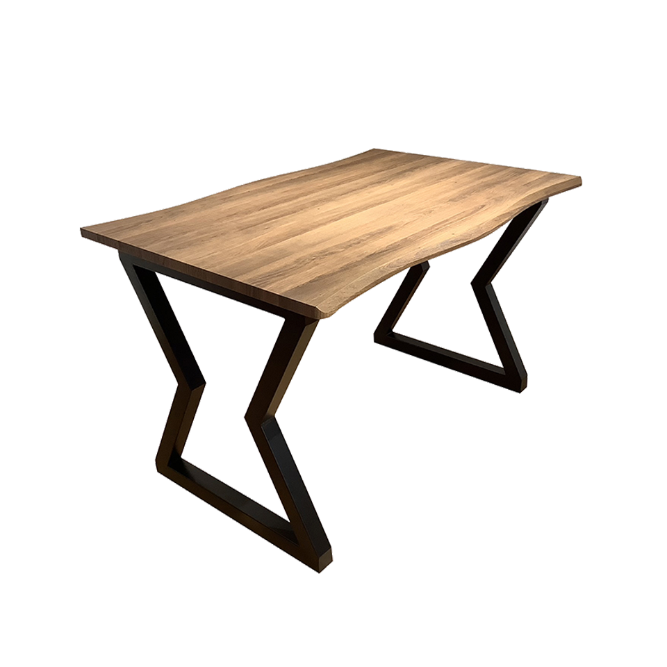 SDT-8885ダイニング【送料無料】（120天板）ウォールナット×（脚）ブラック