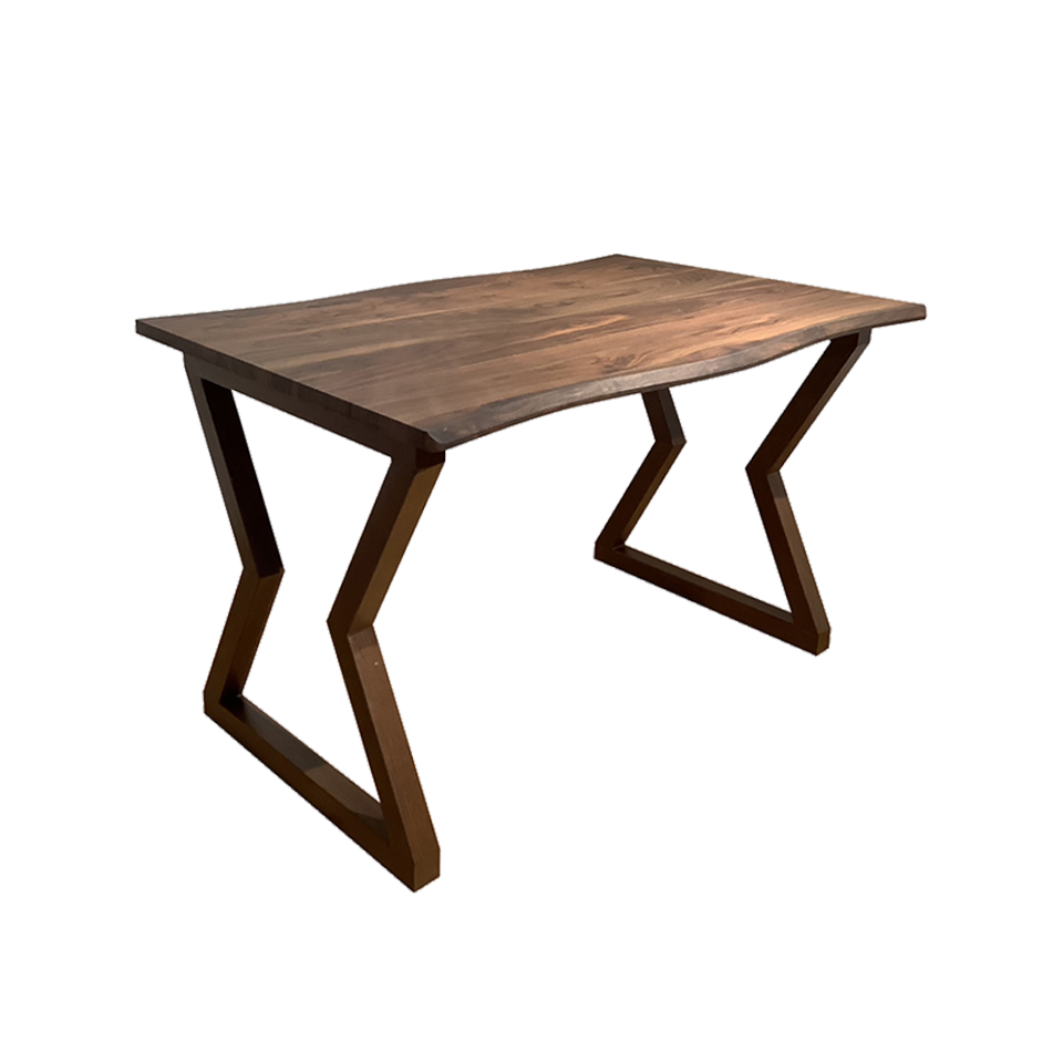 SDT-8885ダイニング【送料無料】（120天板）ウォールナット×（脚）ウォールナット